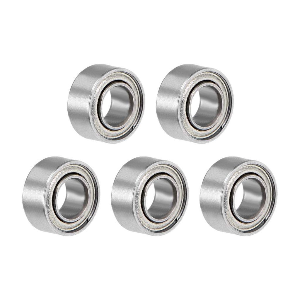 R144ZZ Miniature Shielded Ball Bearing (3.175 x 6.35 x 2.779 mm)